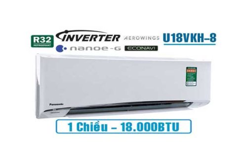 Điều hòa Panasonic inverter 18000 BTU 1 chiều U18VKH-8