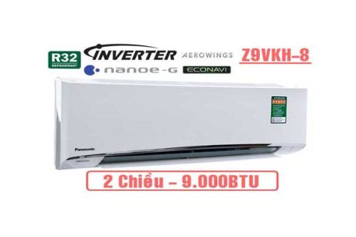 Điều hòa Panasonic inverter 2 chiều 9000BTU Z9VKH-8