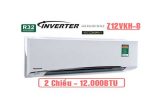 Điều hòa Panasonic inverter 2 chiều 12000BTU Z12VKH-8