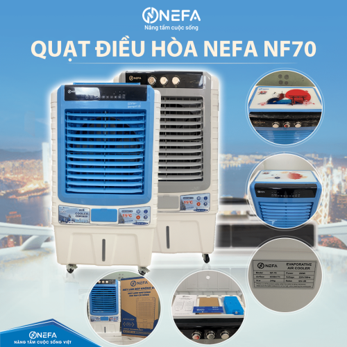 Quạt điều hòa hơi nước Nefa NF70 - Ảnh 8