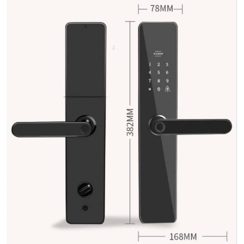 Khoá vân tay Tuya GT1A wifi cho cửa gỗ - Ảnh 3