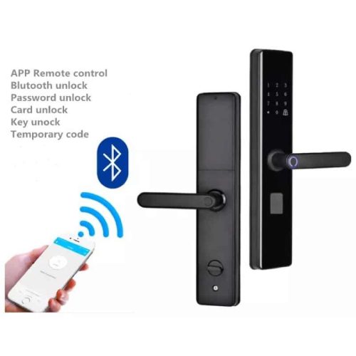Khoá vân tay Tuya GT1A wifi cho cửa gỗ - Ảnh 2