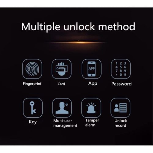 Khoá vân tay Tuya GT1A wifi cho cửa gỗ - Ảnh 4