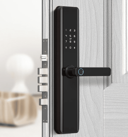 Khoá vân tay cửa gỗ GTL8 loại to 5 chấu