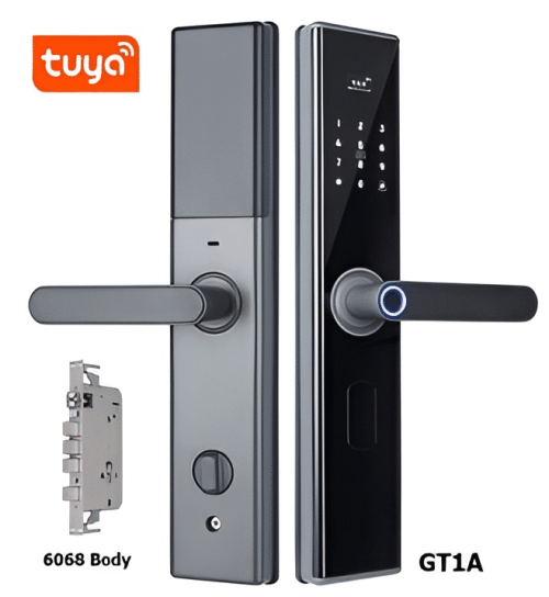 Khoá vân tay Tuya GT1A wifi cho cửa gỗ