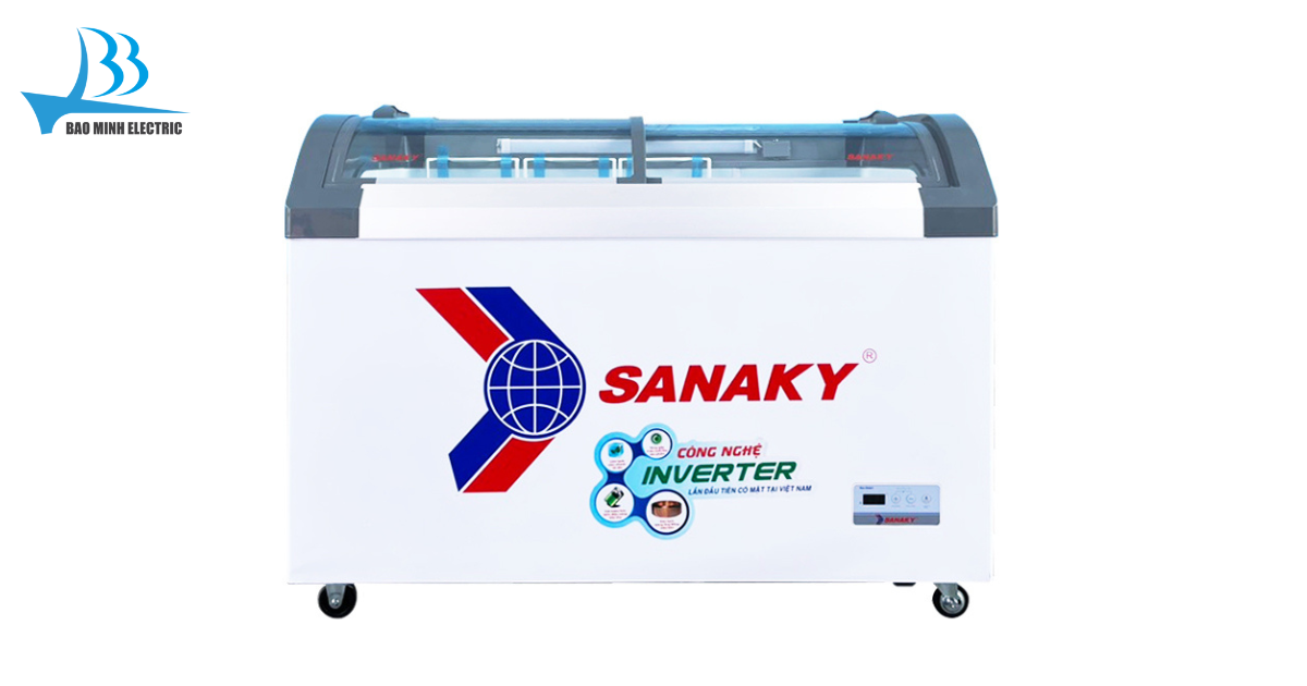 Tủ đông Sanaky inverter, đồng, 500l